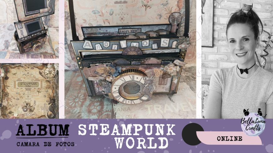 TALLER ONLINE CAMARA DE FOTOS STEAMPUNK WORLD