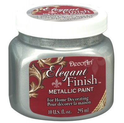 Pintura Metalica Plateada Elegant Finish |Pintura y Escritura