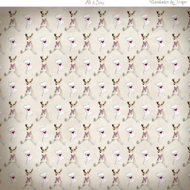 NAVIDADES DE TRAPO 4 - BellalunaCrafts - Scrapbooking