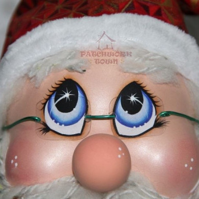 TALLER PRESENCIAL DE FOFUCHAS EN MADRID TARRO PAPA NOEL DOMINGO 15 NOVIEMBRE - BellalunaCrafts - Scrapbooking