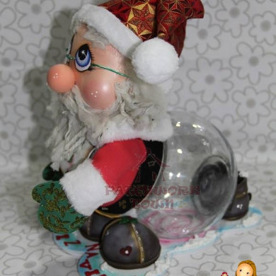 TALLER PRESENCIAL DE FOFUCHAS EN MADRID TARRO PAPA NOEL DOMINGO 15 NOVIEMBRE - BellalunaCrafts - Scrapbooking