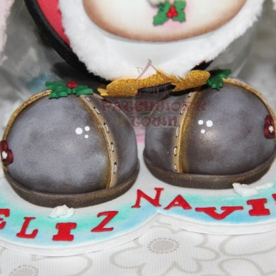 TALLER PRESENCIAL DE FOFUCHAS EN MADRID TARRO PAPA NOEL DOMINGO 15 NOVIEMBRE - BellalunaCrafts - Scrapbooking