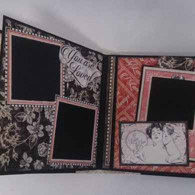 TALLER PRESENCIAL DE SCRAP EN MADRID ARMARIO MON AMOUR SABADO 16,30 DE ENERO Y 6 DE FEBRERO - BellalunaCrafts - Scrapbooking