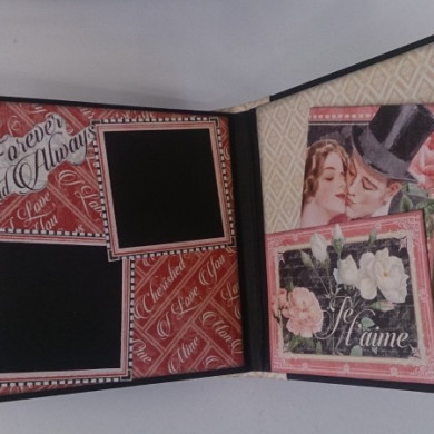 TALLER PRESENCIAL DE SCRAP EN MADRID ARMARIO MON AMOUR SABADO 16,30 DE ENERO Y 6 DE FEBRERO - BellalunaCrafts - Scrapbooking