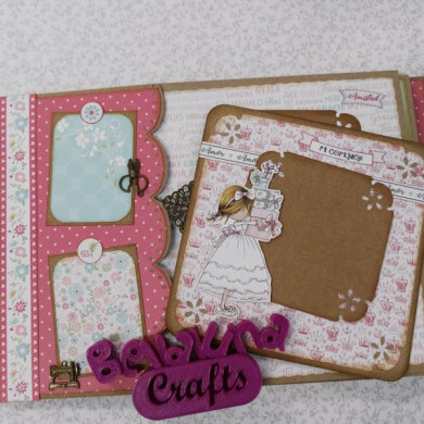 TALLER PRESENCIAL EN MADRID ALBUM MI PRIMERA COMUNION SABADOS 22, 29 DE ABRIL Y 6 DE MAYO - BellalunaCrafts - Scrapbooking