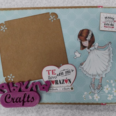 TALLER PRESENCIAL EN MADRID ALBUM MI PRIMERA COMUNION SABADOS 22, 29 DE ABRIL Y 6 DE MAYO - BellalunaCrafts - Scrapbooking