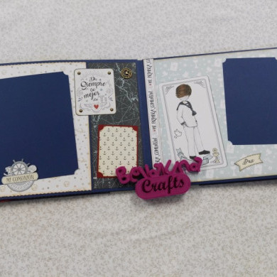 TALLER PRESENCIAL EN MADRID ALBUM MI PRIMERA COMUNION SABADOS 22, 29 DE ABRIL Y 6 DE MAYO - BellalunaCrafts - Scrapbooking