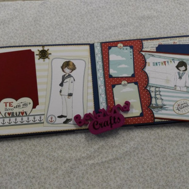 TALLER PRESENCIAL EN MADRID ALBUM MI PRIMERA COMUNION SABADOS 22, 29 DE ABRIL Y 6 DE MAYO - BellalunaCrafts - Scrapbooking