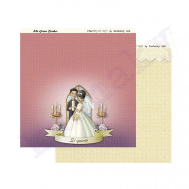 COLECCION MI GRAN BODA - BellalunaCrafts - Scrapbooking