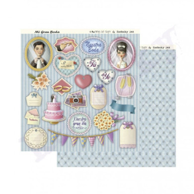 COLECCION MI GRAN BODA - BellalunaCrafts - Scrapbooking