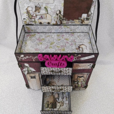 TALLER PRESENCIAL EN MADRID CAJONERA SCRAPERA SERENDIPIA SABADOS  28 DE OCTUBRE, 4 Y 11 DE NOVIEMBRE - BellalunaCrafts - Scrapbooking
