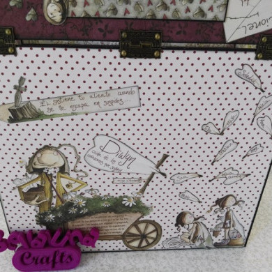 TALLER PRESENCIAL EN MADRID CAJONERA SCRAPERA SERENDIPIA SABADOS  28 DE OCTUBRE, 4 Y 11 DE NOVIEMBRE - BellalunaCrafts - Scrapbooking