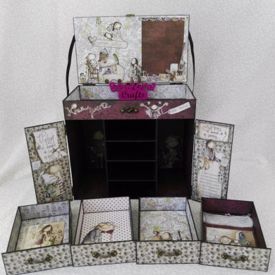 TALLER PRESENCIAL EN MADRID CAJONERA SCRAPERA SERENDIPIA SABADOS  28 DE OCTUBRE, 4 Y 11 DE NOVIEMBRE - BellalunaCrafts - Scrapbooking