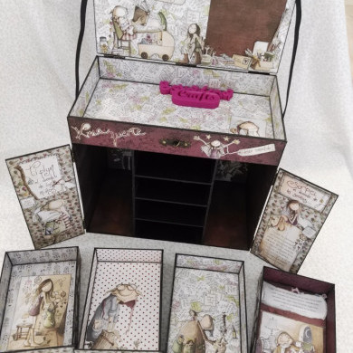 TALLER PRESENCIAL EN MADRID CAJONERA SCRAPERA SERENDIPIA SABADOS  28 DE OCTUBRE, 4 Y 11 DE NOVIEMBRE - BellalunaCrafts - Scrapbooking