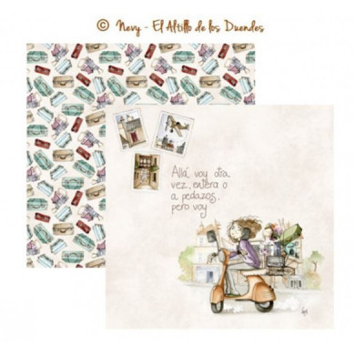 COLECCION MIMI LA MUSA - BellalunaCrafts - Scrapbooking