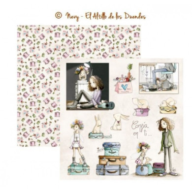 COLECCION MIMI LA MUSA - BellalunaCrafts - Scrapbooking