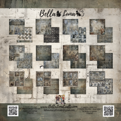 BELLALUNA WINTER IS COMING COLLECTION 8X8" - BellalunaCrafts - Scrapbooking