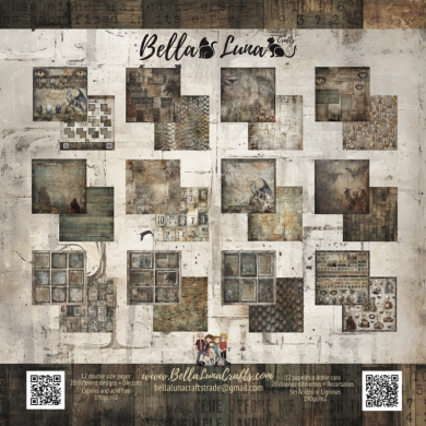 BELLALUNA MOTHER OF DRAGONDS COLLECTION 8X8" - BellalunaCrafts - Scrapbooking
