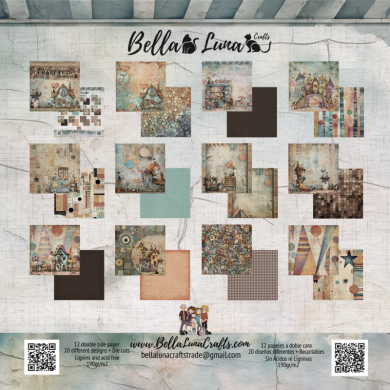 BELLALUNA CRAZY PETS COLLECTION 8X8" - BellalunaCrafts - Scrapbooking