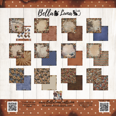 BELLALUNA PINOCCHIO´S ADVENTURE COLLECTION 8X8" - BellalunaCrafts - Scrapbooking