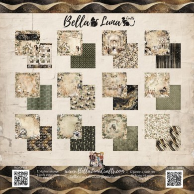 BELLALUNA MR & MRS SMITH COLLECTION 12X12" - BellalunaCrafts - Scrapbooking