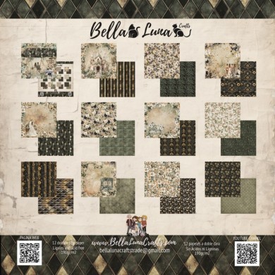 BELLALUNA MR & MRS SMITH BASICS COLLECTION 12X12" - BellalunaCrafts - Scrapbooking