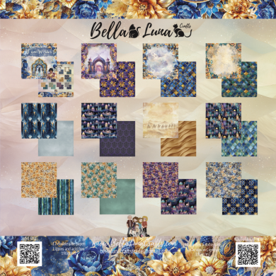 BELLALUNA THREE WISHES BASICS COLLECTION 8X8" - BellalunaCrafts - Scrapbooking