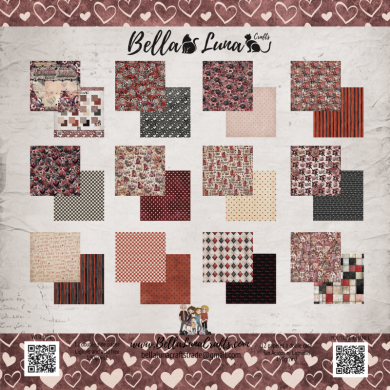 BELLALUNA MONSTER LOVE BASICS COLLECTION 12X12" - BellalunaCrafts - Scrapbooking