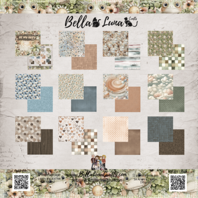 BELLALUNA BE MY BABY BASICS COLLECTION 8" x 8" - BellalunaCrafts - Scrapbooking